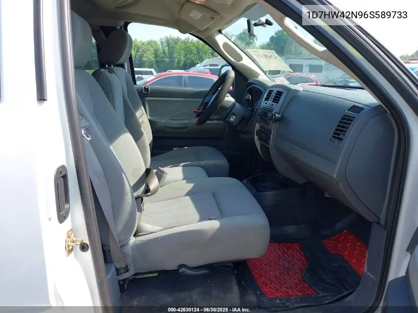 2006 Dodge Dakota Slt VIN: 1D7HW42N96S589733 Lot: 42630124