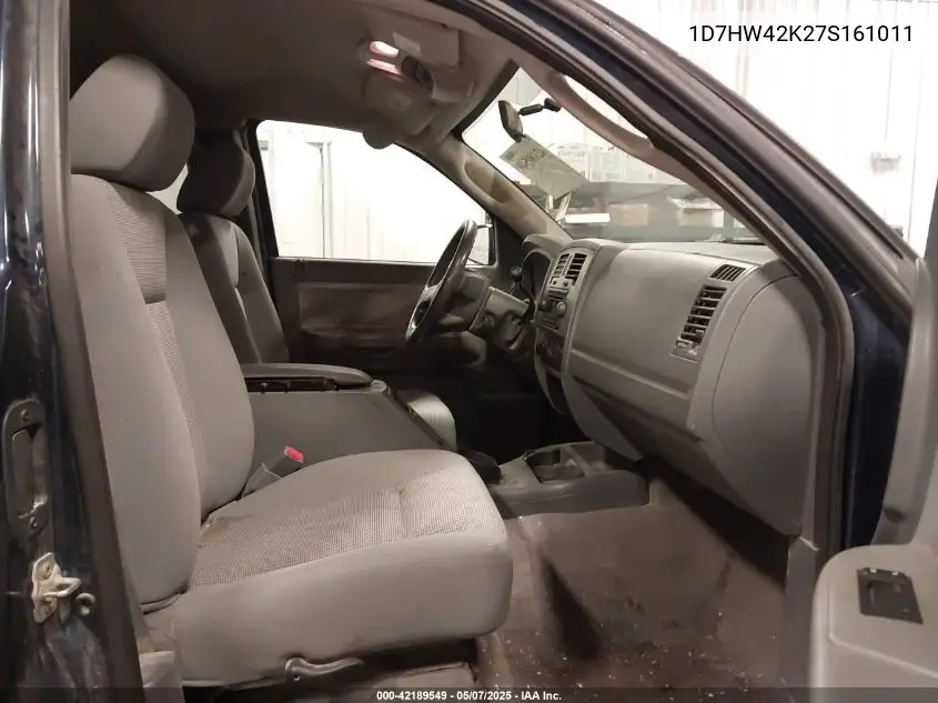 2007 Dodge Dakota Slt VIN: 1D7HW42K27S161011 Lot: 42189549