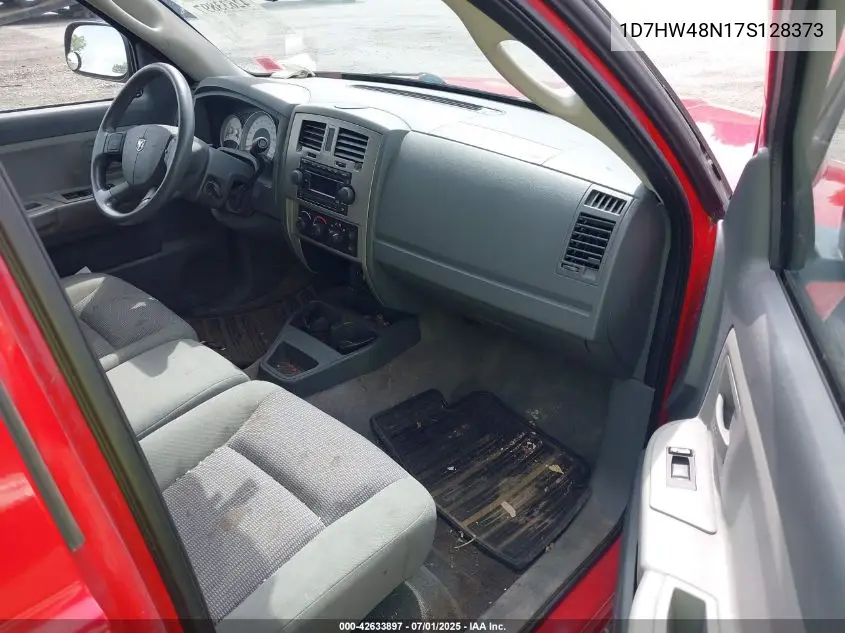 2007 Dodge Dakota Slt VIN: 1D7HW48N17S128373 Lot: 42633897