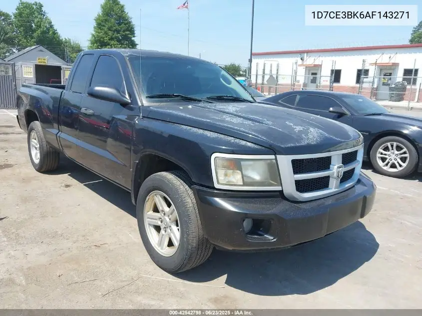 2010 Dodge Dakota Bighorn/Lonestar VIN: 1D7CE3BK6AF143271 Lot: 42542798