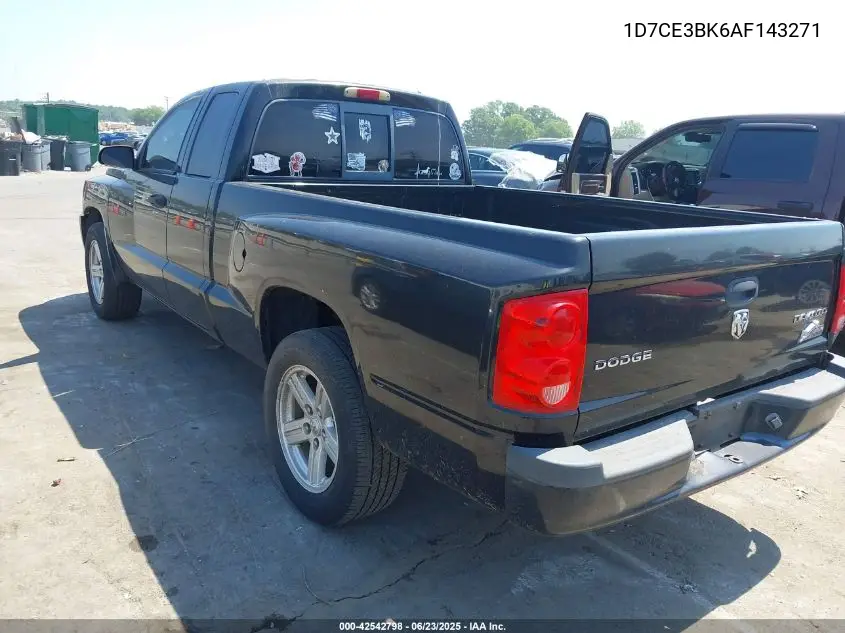 2010 Dodge Dakota Bighorn/Lonestar VIN: 1D7CE3BK6AF143271 Lot: 42542798