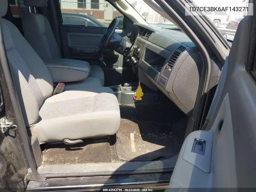 2010 Dodge Dakota Bighorn/Lonestar VIN: 1D7CE3BK6AF143271 Lot: 42542798