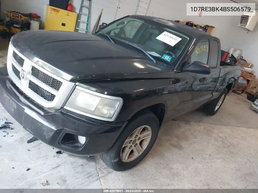 2011 Dodge Dakota Slt VIN: 1D7RE3BK4BS506579 Lot: 42570931