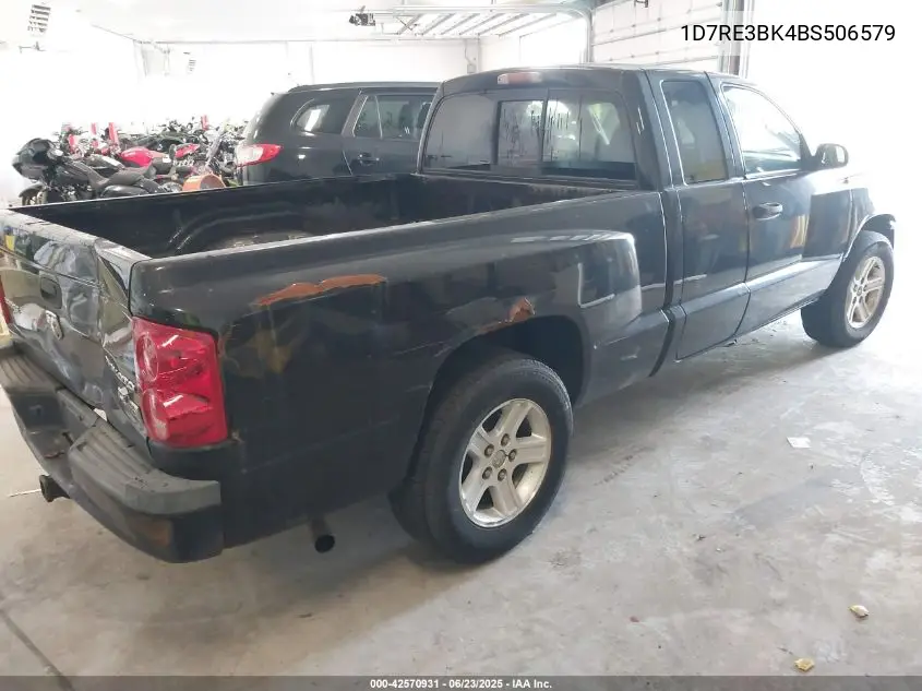 2011 Dodge Dakota Slt VIN: 1D7RE3BK4BS506579 Lot: 42570931