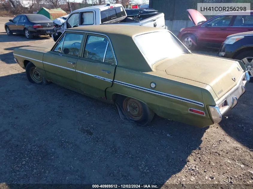 1970 Dodge Dart VIN: LH41COR256298 Lot: 40989512