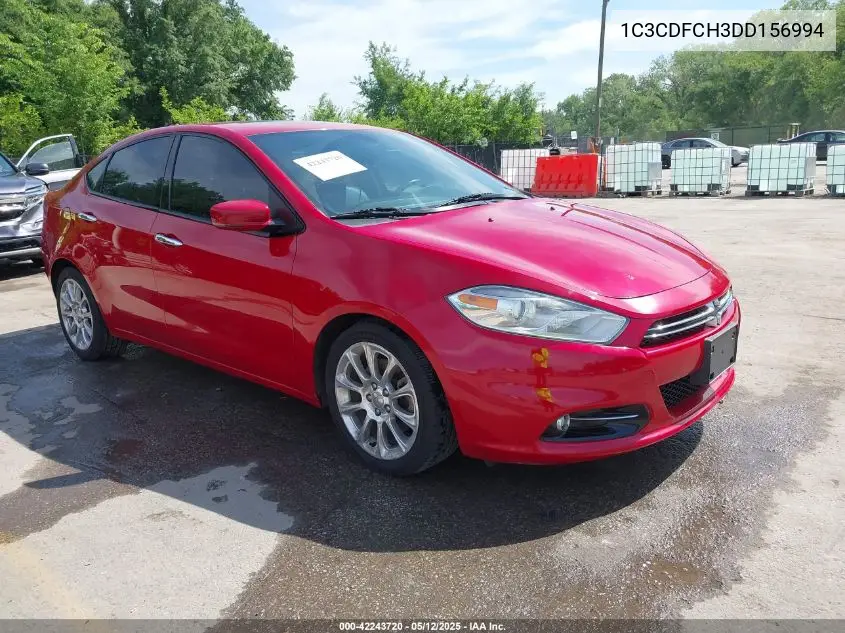 2013 Dodge Dart Limited VIN: 1C3CDFCH3DD156994 Lot: 42243720