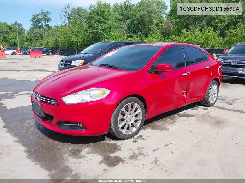 2013 Dodge Dart Limited VIN: 1C3CDFCH3DD156994 Lot: 42243720