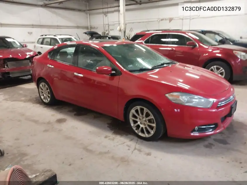 2013 Dodge Dart Limited VIN: 1C3CDFCA0DD132879 Lot: 42603286