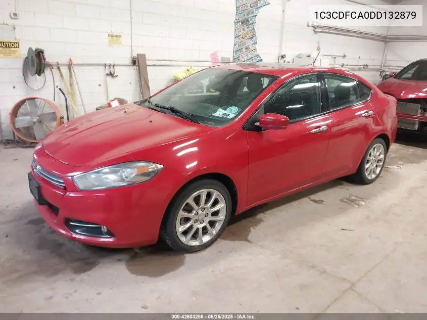 2013 Dodge Dart Limited VIN: 1C3CDFCA0DD132879 Lot: 42603286