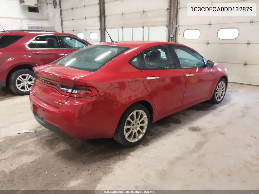 2013 Dodge Dart Limited VIN: 1C3CDFCA0DD132879 Lot: 42603286