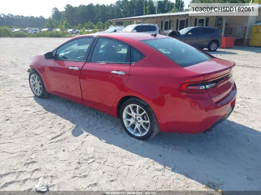 2013 Dodge Dart Limited/R/T VIN: 1C3CDFCH5DD182061 Lot: 42606774