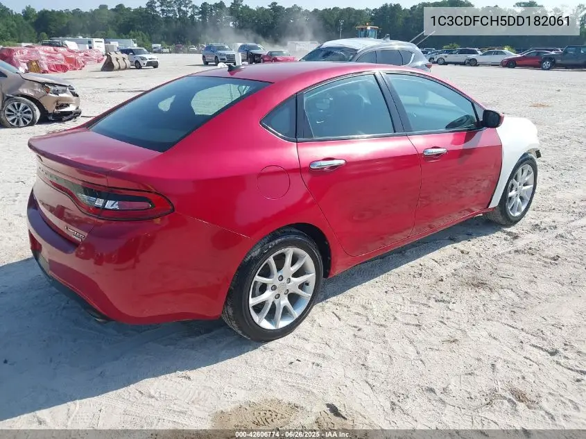 2013 Dodge Dart Limited/R/T VIN: 1C3CDFCH5DD182061 Lot: 42606774