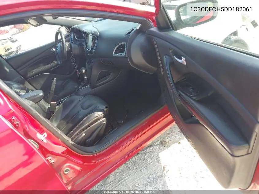 2013 Dodge Dart Limited/R/T VIN: 1C3CDFCH5DD182061 Lot: 42606774