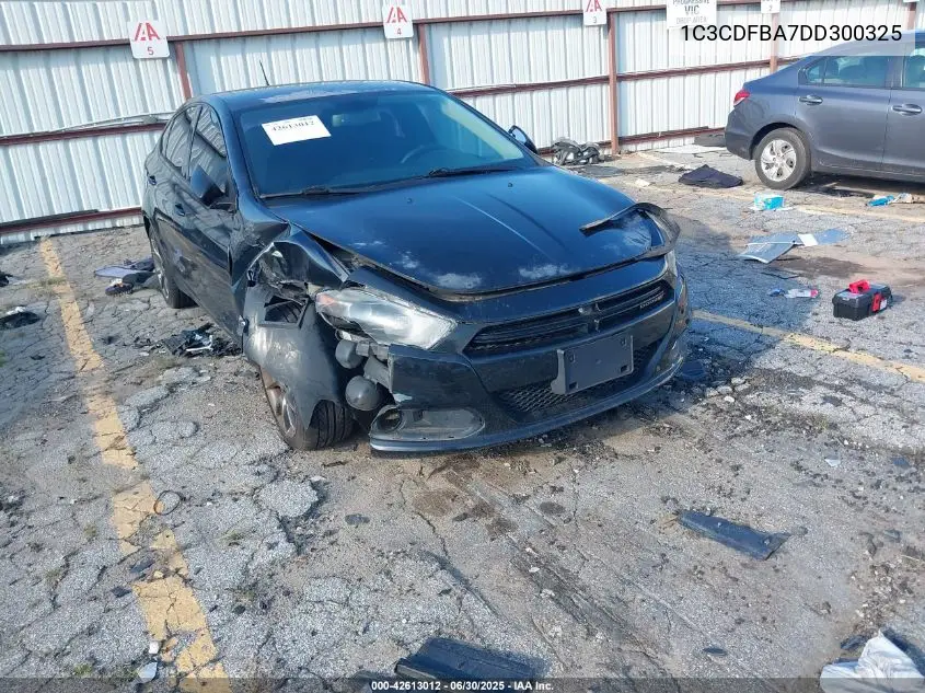 2013 Dodge Dart Sxt VIN: 1C3CDFBA7DD300325 Lot: 42613012