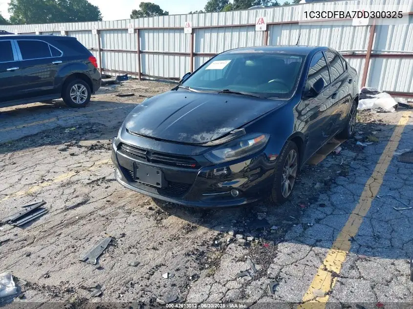 2013 Dodge Dart Sxt VIN: 1C3CDFBA7DD300325 Lot: 42613012