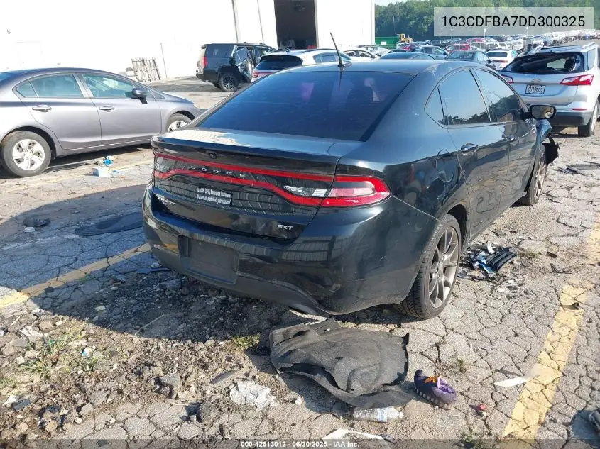 2013 Dodge Dart Sxt VIN: 1C3CDFBA7DD300325 Lot: 42613012