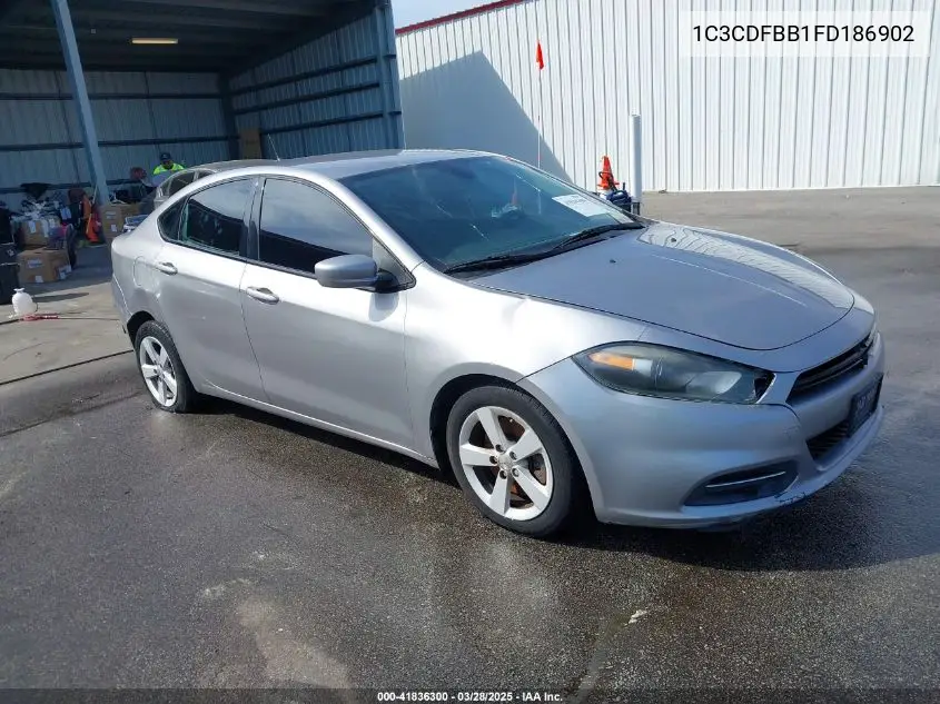 2015 Dodge Dart Sxt VIN: 1C3CDFBB1FD186902 Lot: 41836300