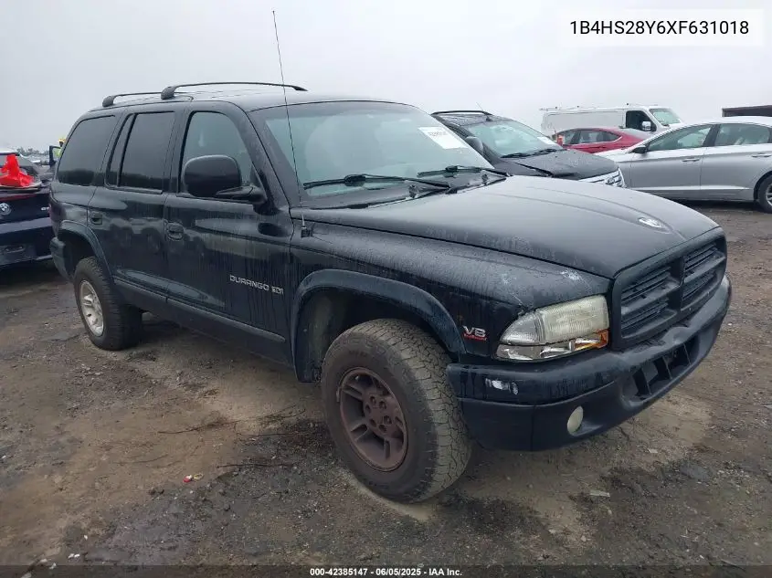 1999 Dodge Durango VIN: 1B4HS28Y6XF631018 Lot: 42385147