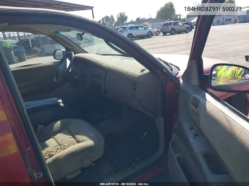 2001 Dodge Durango VIN: 1B4HR28Z91F500273 Lot: 42518733