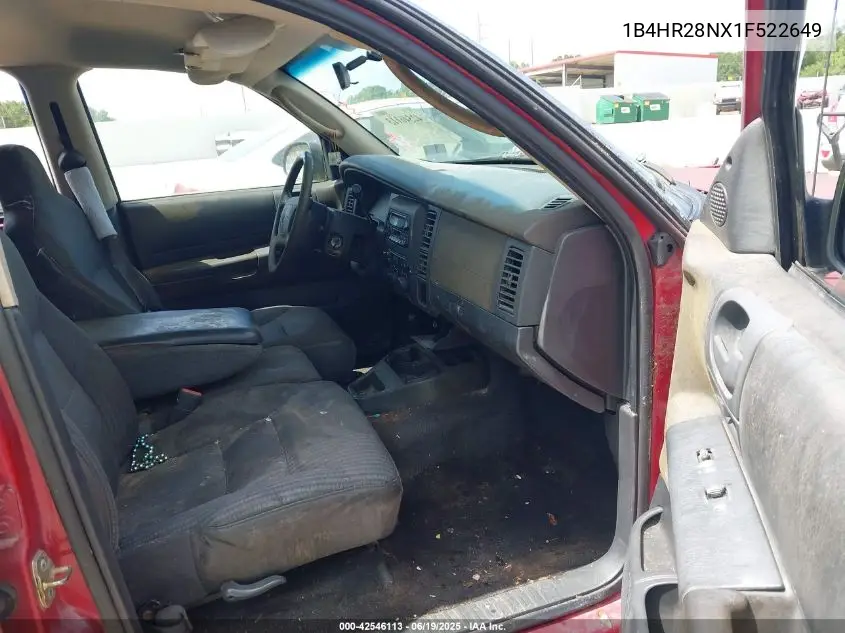 2001 Dodge Durango VIN: 1B4HR28NX1F522649 Lot: 42546113