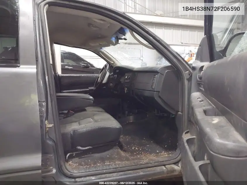 2002 Dodge Durango Sport VIN: 1B4HS38N72F206590 Lot: 42239207