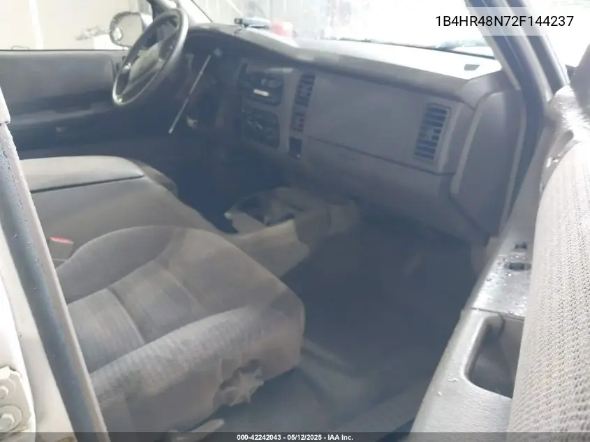 2002 Dodge Durango Slt VIN: 1B4HR48N72F144237 Lot: 42242043
