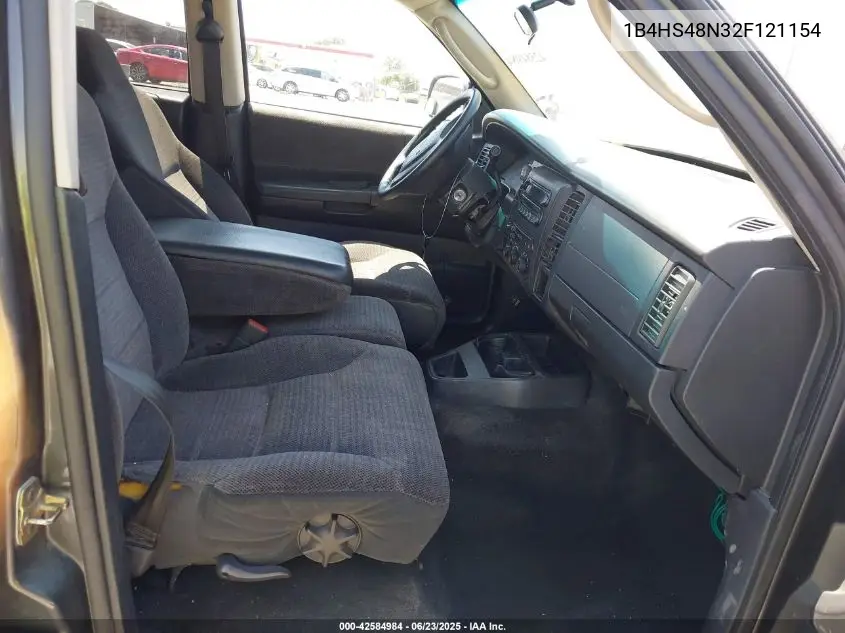 2002 Dodge Durango Slt VIN: 1B4HS48N32F121154 Lot: 42584984