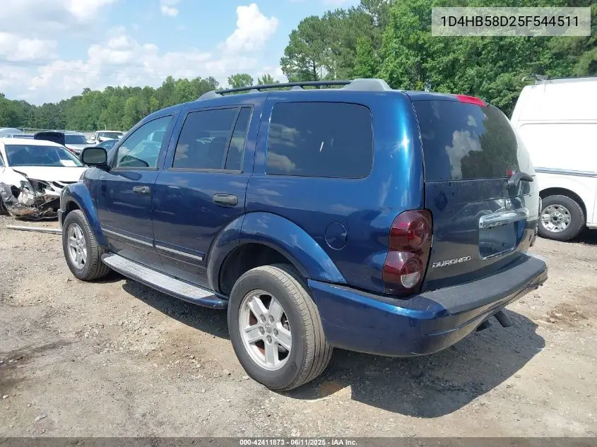 2005 Dodge Durango Limited VIN: 1D4HB58D25F544511 Lot: 42411873