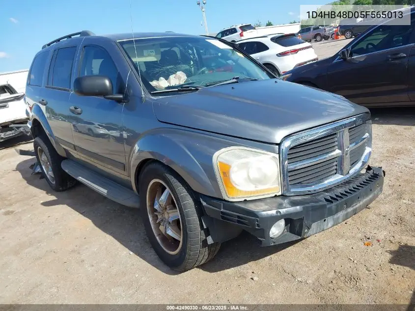 2005 Dodge Durango Slt VIN: 1D4HB48D05F565013 Lot: 42490330