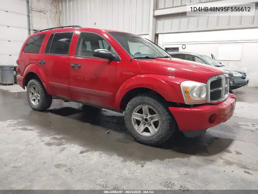 2005 Dodge Durango Slt VIN: 1D4HB48N95F556612 Lot: 42564297
