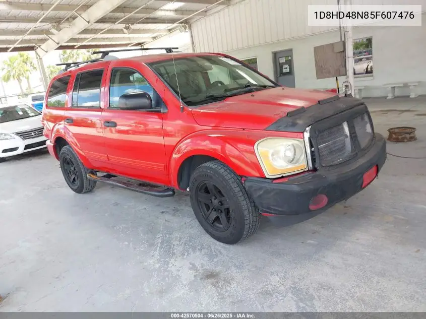 2005 Dodge Durango Slt VIN: 1D8HD48N85F607476 Lot: 42570504
