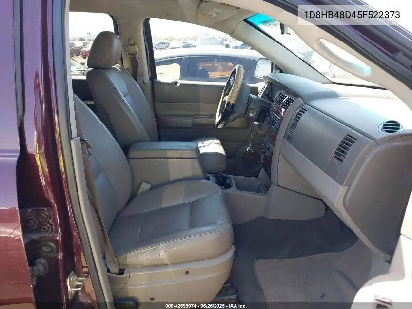2005 Dodge Durango Slt VIN: 1D8HB48D45F522373 Lot: 42599074