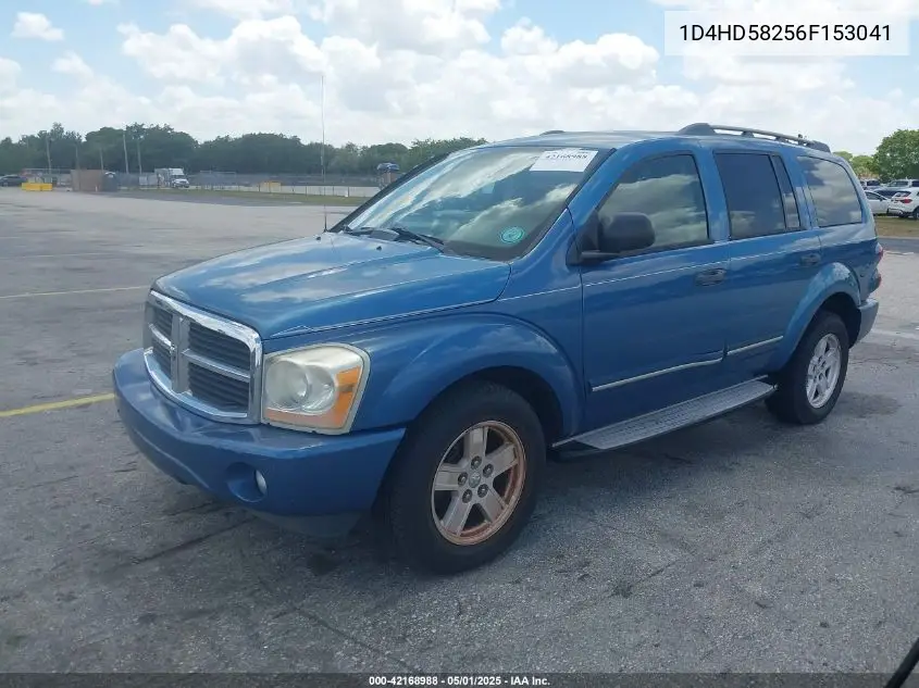 2006 Dodge Durango Limited VIN: 1D4HD58256F153041 Lot: 42168988