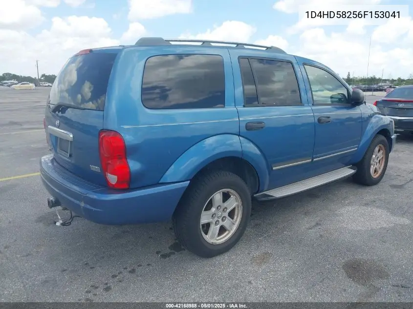 2006 Dodge Durango Limited VIN: 1D4HD58256F153041 Lot: 42168988