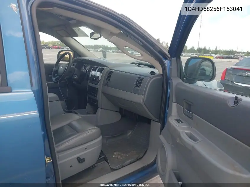 2006 Dodge Durango Limited VIN: 1D4HD58256F153041 Lot: 42168988