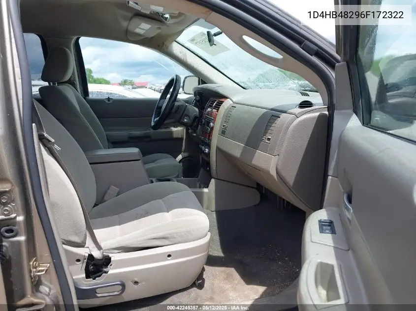 2006 Dodge Durango Slt VIN: 1D4HB48296F172322 Lot: 42245357