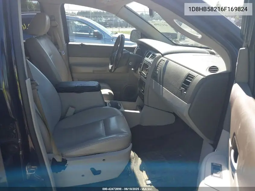 2006 Dodge Durango Limited VIN: 1D8HB58216F169824 Lot: 42472898