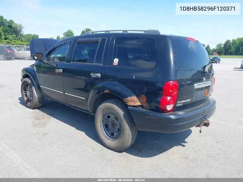 2006 Dodge Durango Limited VIN: 1D8HB58296F120371 Lot: 42515535