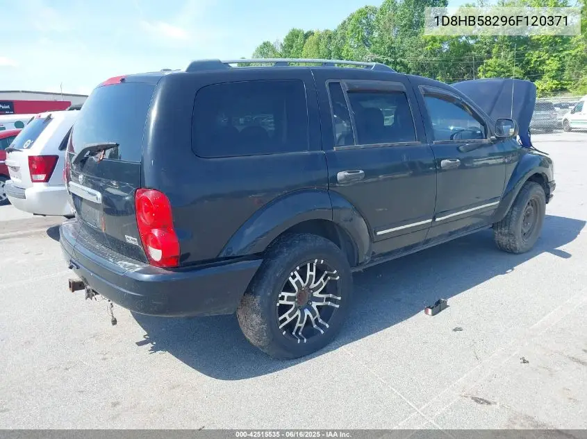 2006 Dodge Durango Limited VIN: 1D8HB58296F120371 Lot: 42515535