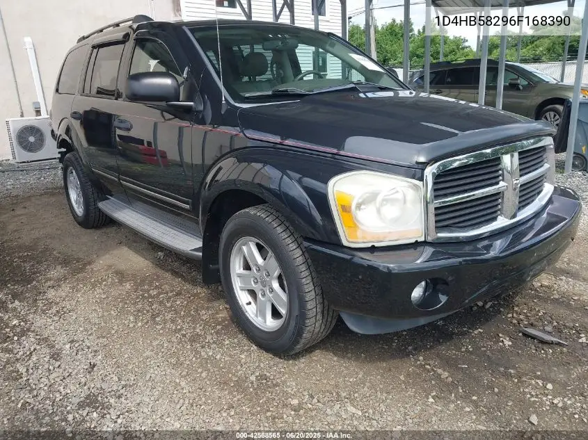 2006 Dodge Durango Limited VIN: 1D4HB58296F168390 Lot: 42568565