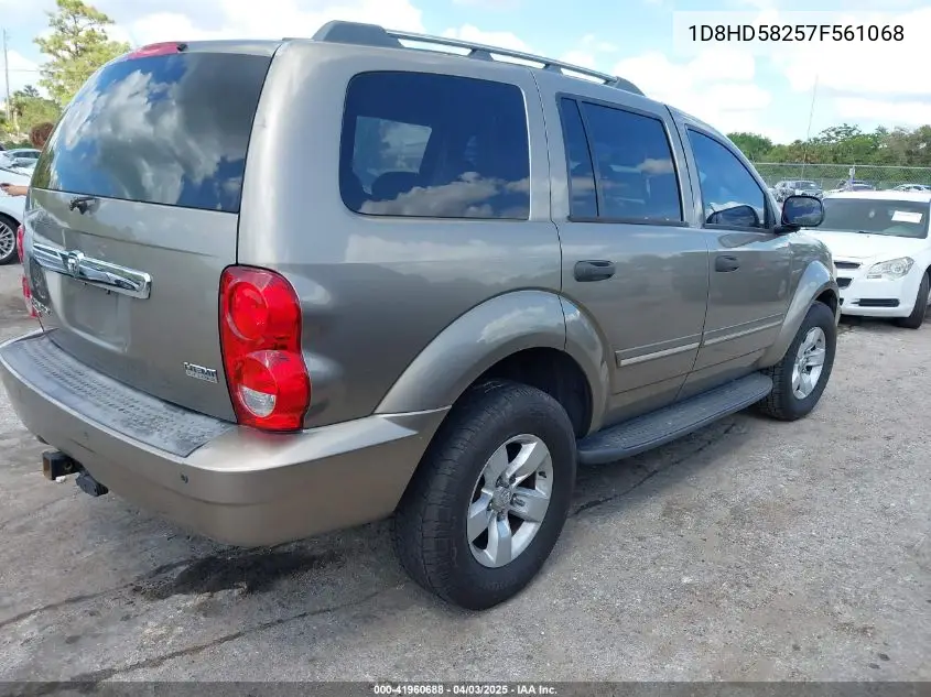 2007 Dodge Durango Limited VIN: 1D8HD58257F561068 Lot: 41960688