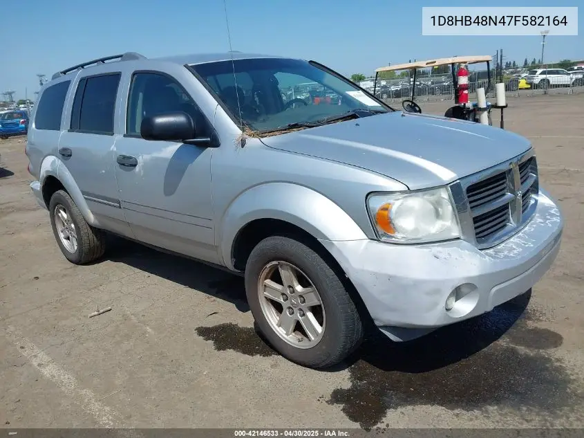 2007 Dodge Durango Slt VIN: 1D8HB48N47F582164 Lot: 42146533