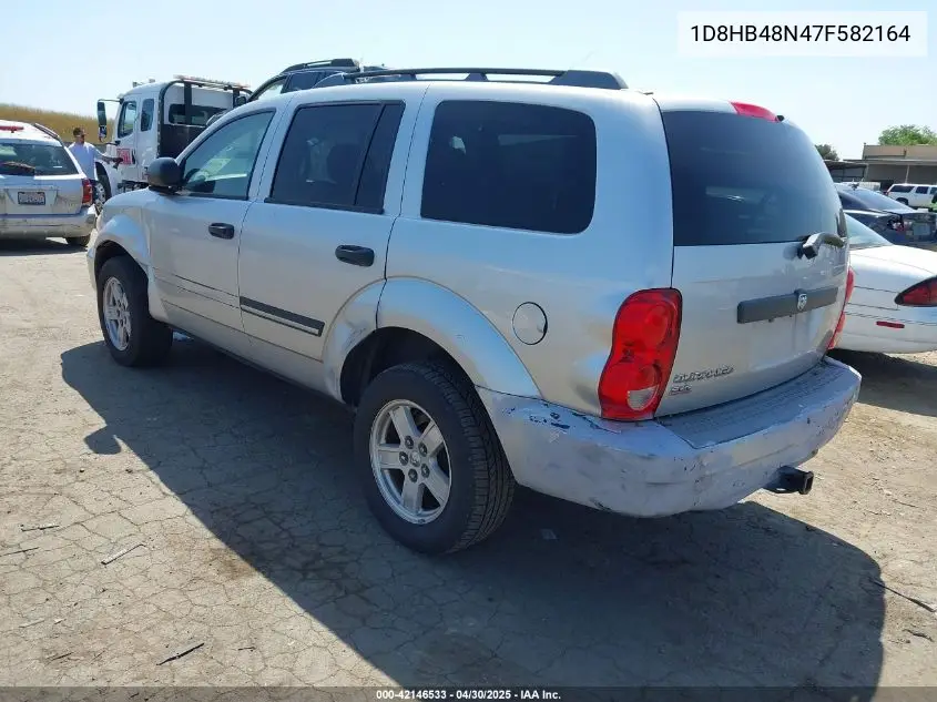 2007 Dodge Durango Slt VIN: 1D8HB48N47F582164 Lot: 42146533