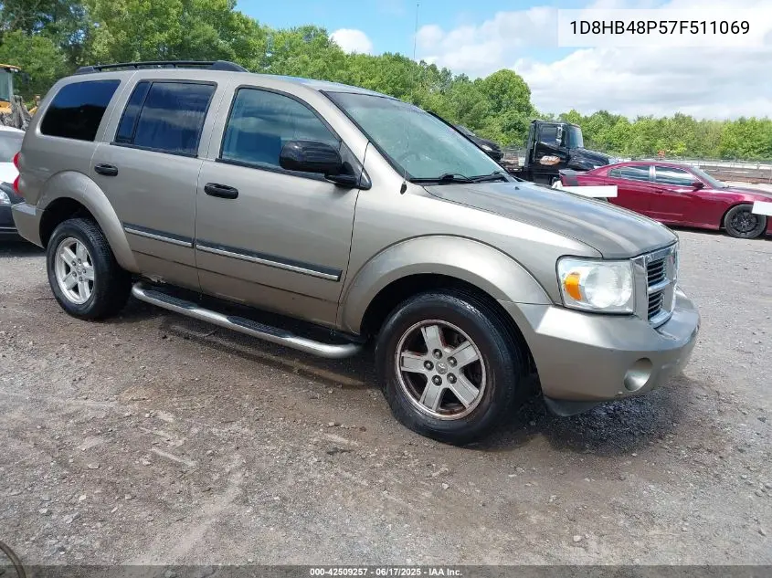 2007 Dodge Durango Slt VIN: 1D8HB48P57F511069 Lot: 42509257