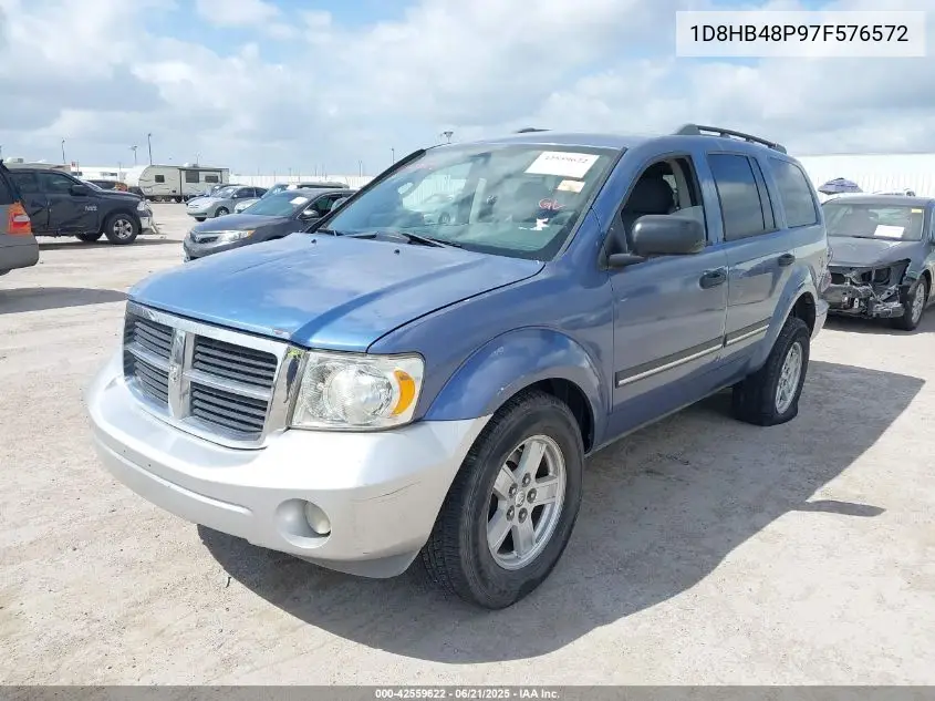 2007 Dodge Durango Slt VIN: 1D8HB48P97F576572 Lot: 42559622