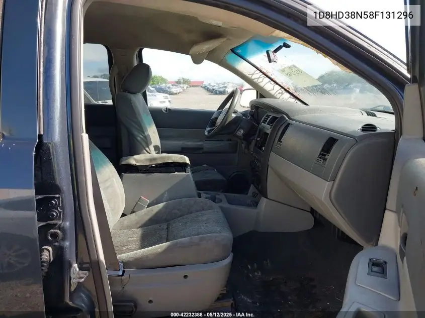 2008 Dodge Durango Sxt VIN: 1D8HD38N58F131296 Lot: 42232388