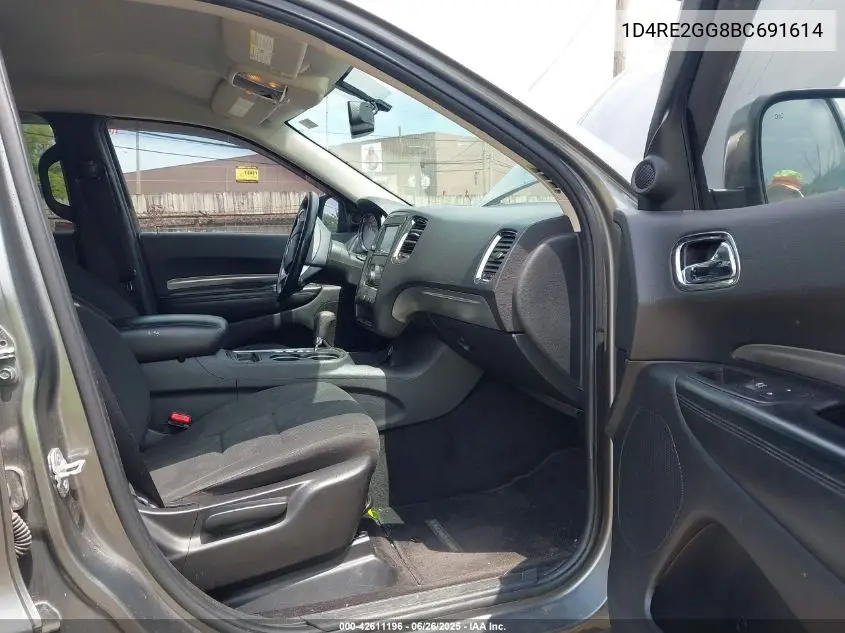 2011 Dodge Durango Express VIN: 1D4RE2GG8BC691614 Lot: 42611196