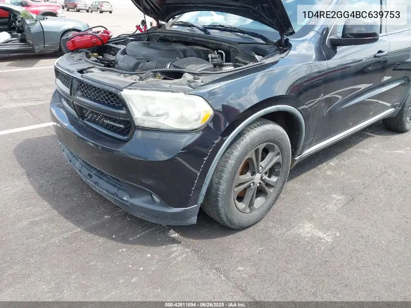 2011 Dodge Durango Express VIN: 1D4RE2GG4BC639753 Lot: 42611894