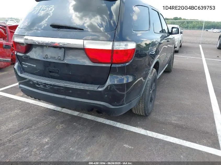 2011 Dodge Durango Express VIN: 1D4RE2GG4BC639753 Lot: 42611894