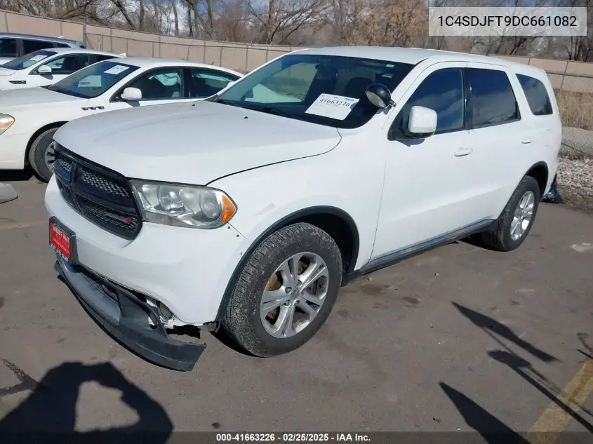 2013 Dodge Durango Special Service VIN: 1C4SDJFT9DC661082 Lot: 41663226